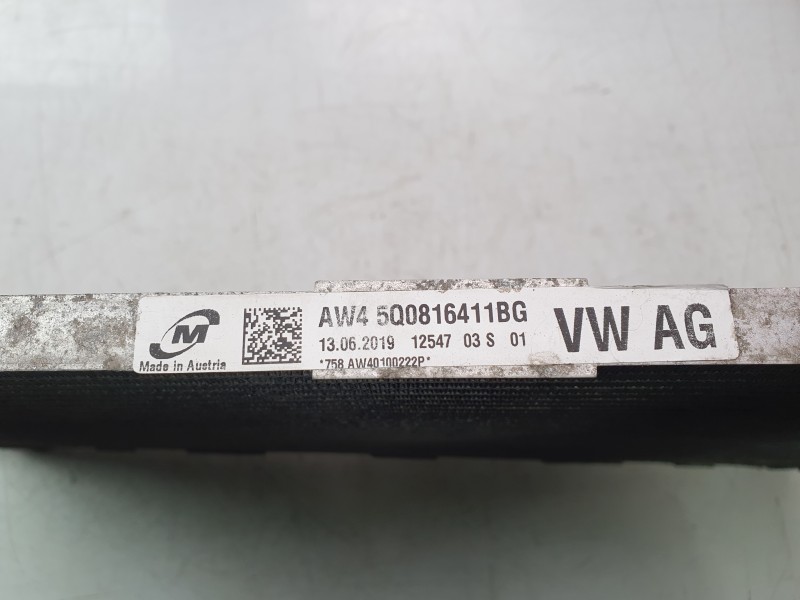 Recambio de condensador / radiador aire acondicionado para seat leon (5f1) 1.5 tsi referencia OEM IAM 5Q0816411BG 35968 