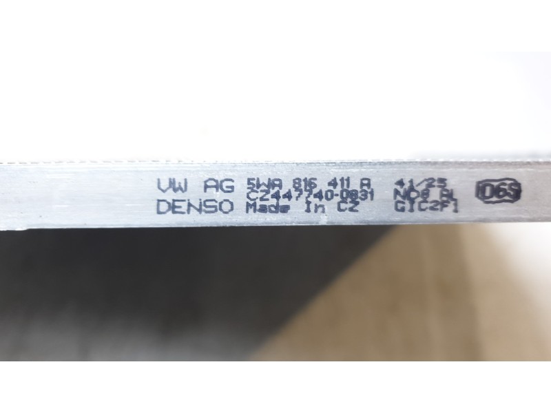 Recambio de condensador / radiador aire acondicionado para audi a1 sportback (gba) 30 tfsi referencia OEM IAM 5WA816411A  35968