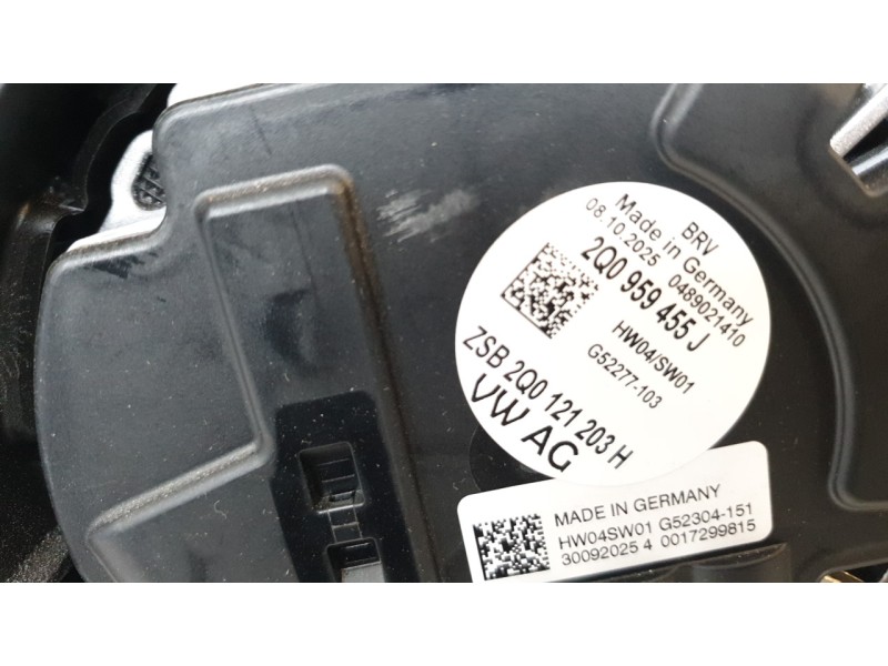 Recambio de electroventilador para audi a1 sportback (gba) 30 tfsi referencia OEM IAM 2Q0959455J  