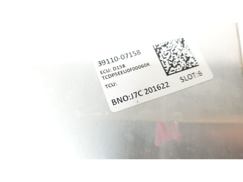 Recambio de centralita motor uce para kia xceed 1.0 t-gdi 74 kw (100 cv) referencia OEM IAM 3919907020  