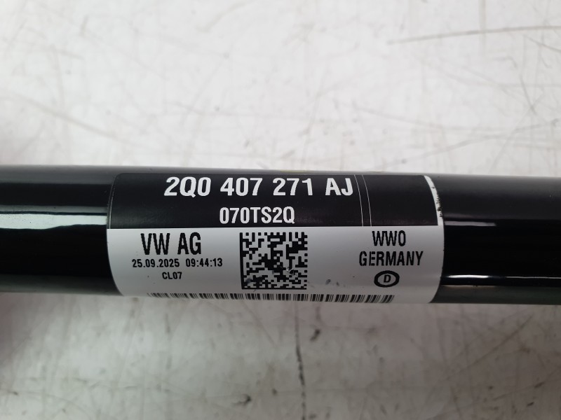 Recambio de transmision delantera izquierda para audi a1 sportback (gba) 30 tfsi referencia OEM IAM 2Q0407271AJ  V1182