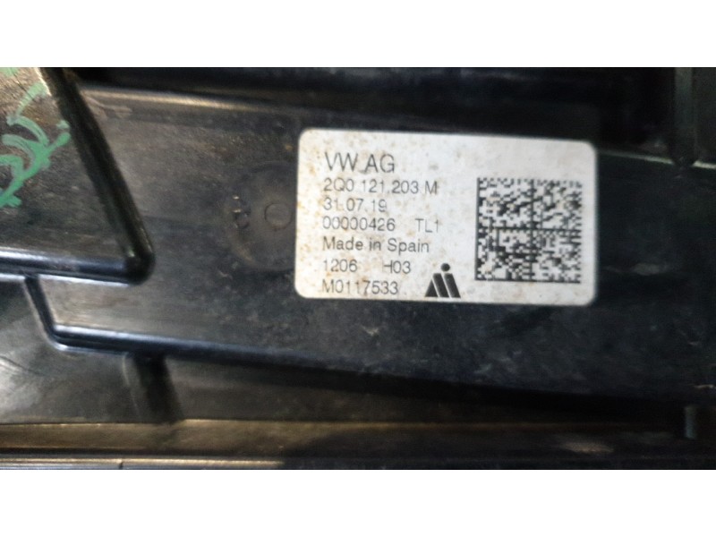 Recambio de electroventilador para seat ibiza v (kj1, kjg) 1.0 tsi referencia OEM IAM 2Q0959455H 2Q0121203M 