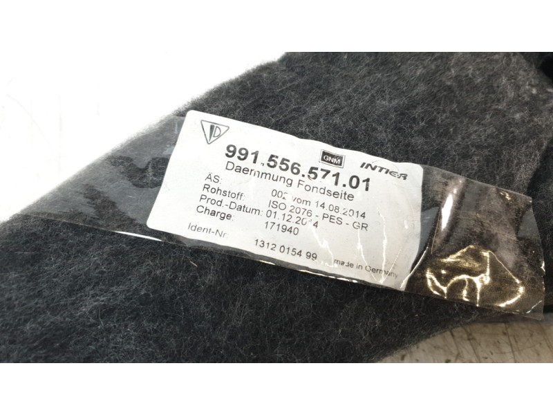 Recambio de revestimiento para porsche 911 (typ 991) carrera 4s referencia OEM IAM 99155657101  