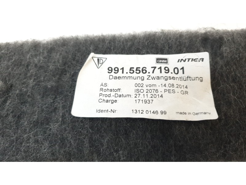 Recambio de revestimiento para porsche 911 (typ 991) carrera 4s referencia OEM IAM 99155671901  
