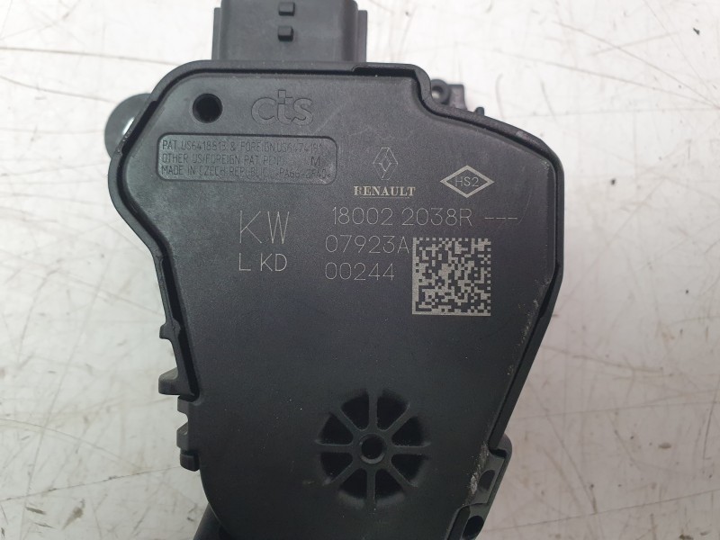 Recambio de potenciometro pedal para nissan townstar furgoneta/monovolumen (xfk) 1.3 referencia OEM IAM 180022038R  