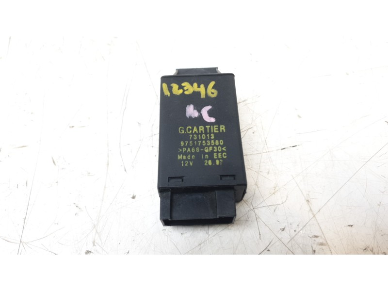Recambio de rele para citroën c15 furgoneta/monovolumen (vd_) 1.8 d referencia OEM IAM 9751753580  