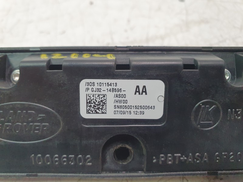 Recambio de mando multifuncion para land rover range rover evoque (l538) 2.0 d 4x4 referencia OEM IAM GJ3214B596AA  