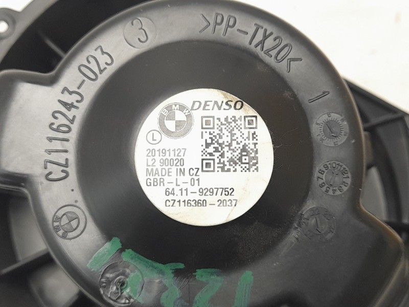 Recambio de ventilador calefaccion para bmw 1 (f40) 118 d referencia OEM IAM 64119297752  