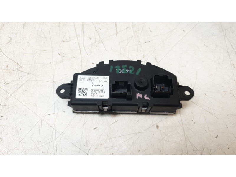 Recambio de resistencia calefaccion para bmw 1 (f40) 118 d referencia OEM IAM 64119377854 MB499800 