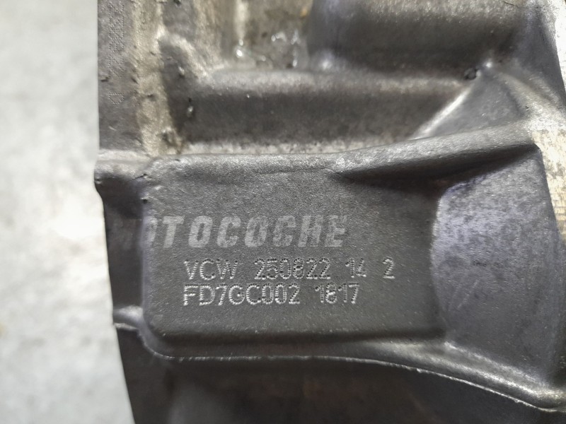 Recambio de despiece caja cambios para seat leon sportstourer (kl8, kld) 2.0 tdi referencia OEM IAM VCW FD7GC002 