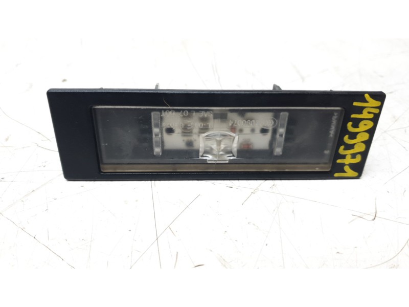 Recambio de piloto matricula para bmw 1 (f20) 118 d referencia OEM IAM 7193294  