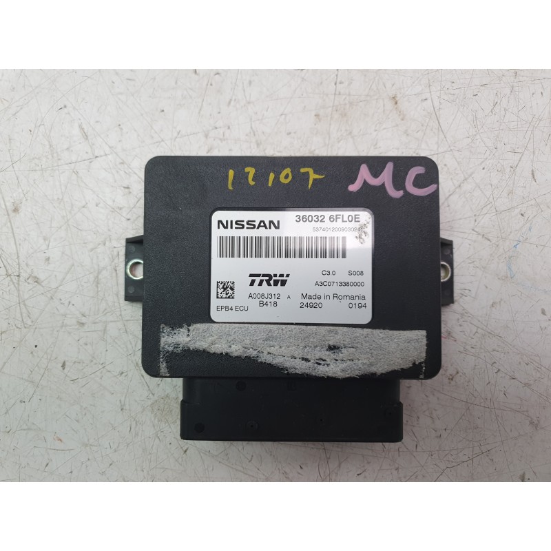 Recambio de modulo confort para nissan qashqai ii (j11, j11_) 1.3 dig-t referencia OEM IAM 360326FL0E  