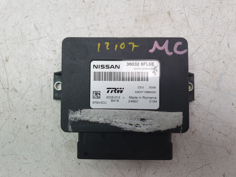 Recambio de modulo confort para nissan qashqai ii (j11, j11_) 1.3 dig-t referencia OEM IAM 360326FL0E  
