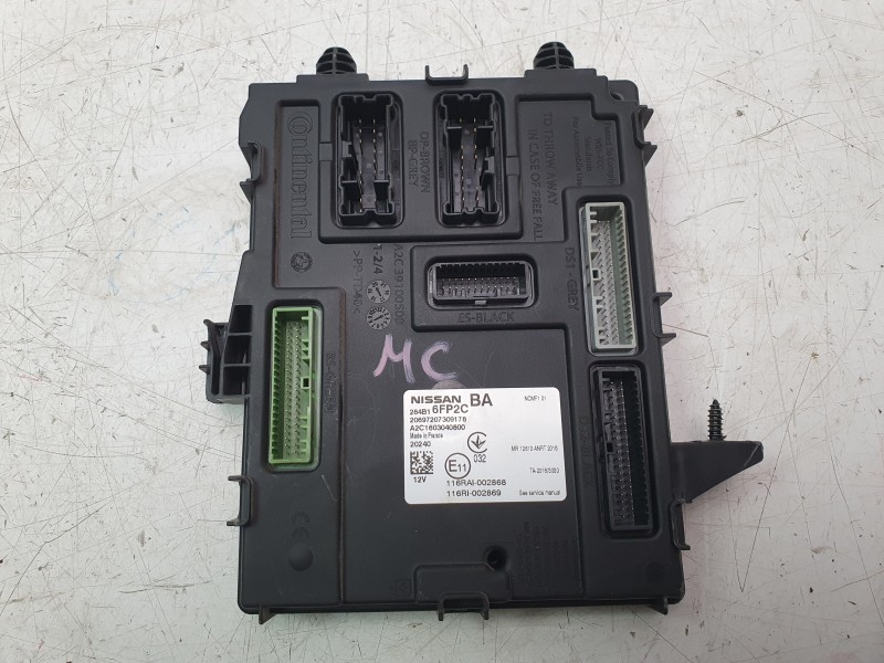 Recambio de modulo bluetooth para nissan qashqai ii (j11, j11_) 1.3 dig-t referencia OEM IAM 284B16FP2C 20697207309178 