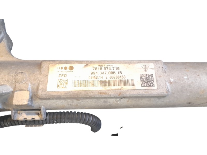 Recambio de cremallera direccion para porsche 911 (typ 991) carrera 4s referencia OEM IAM 99134700518  