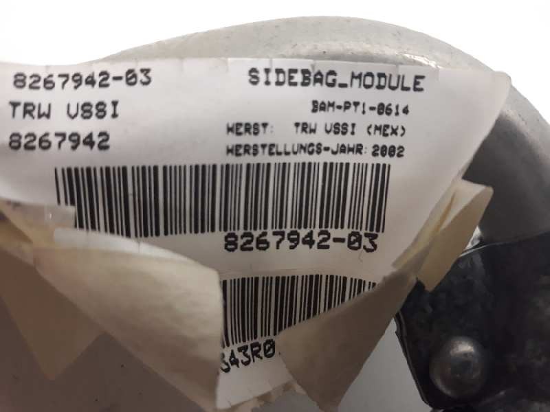 Recambio de airbag cortina trasero derecho para bmw x5 (e53) 3.0d referencia OEM IAM 826794203  