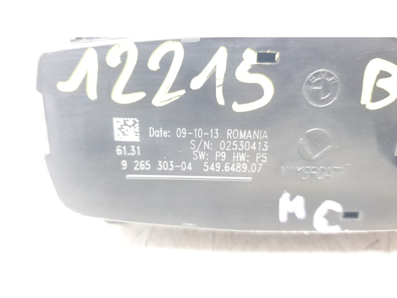 Recambio de mando luces para bmw 1 (f20) 118 d referencia OEM IAM 926530304  