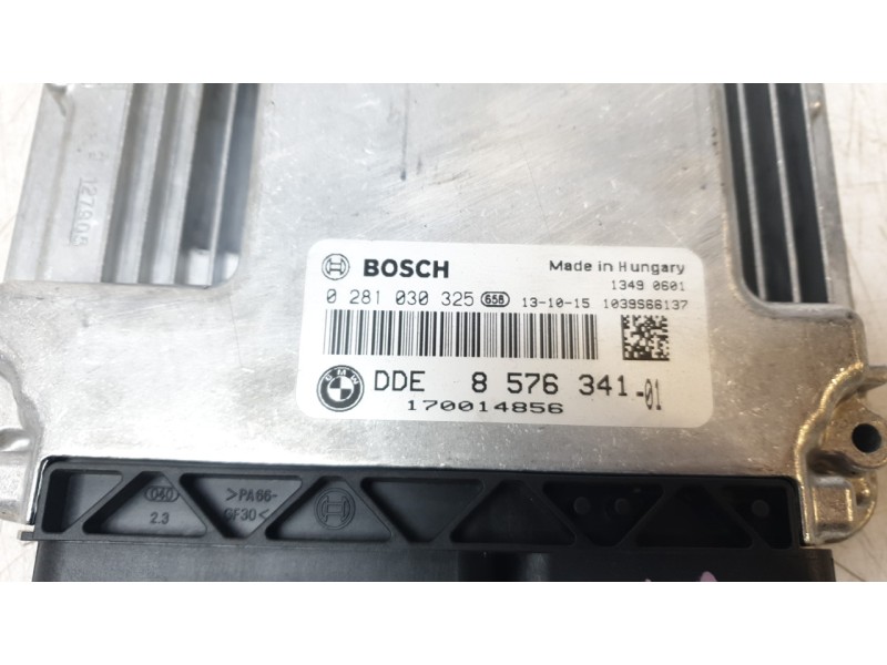 Recambio de centralita motor uce para bmw 1 (f20) 118 d referencia OEM IAM 857634101 0281030325 