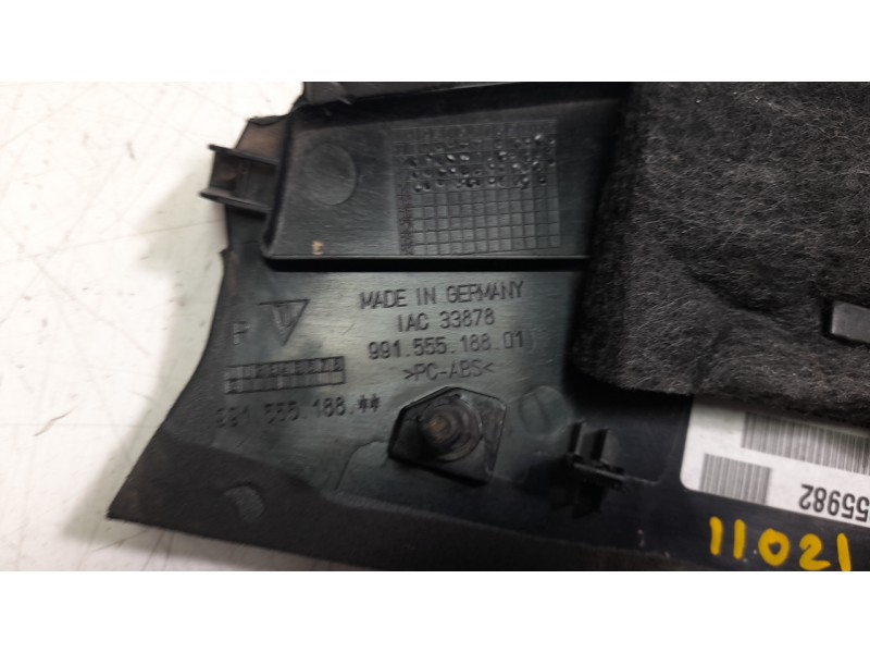 Recambio de moldura para porsche 911 (typ 991) carrera 4s referencia OEM IAM 99155518801  