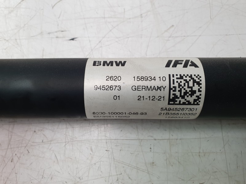Recambio de transmision central delantera para bmw x3 (g01, f97, g08) xdrive 20 d mild-hybrid referencia OEM IAM 15893410 945267