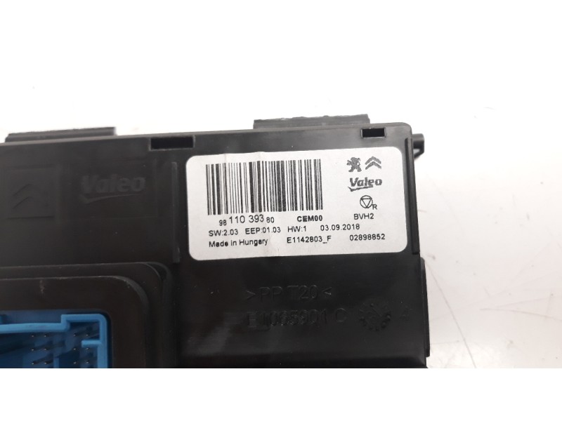 Recambio de modulo electronico para citroen c4 cactus shine referencia OEM IAM 9811039380  