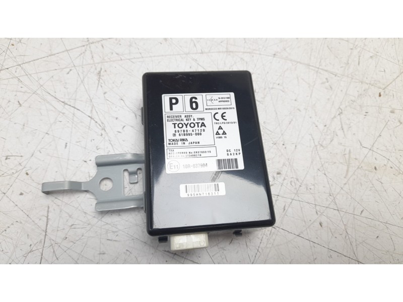 Recambio de modulo electronico para toyota prius+ advance referencia OEM IAM 897B047120  