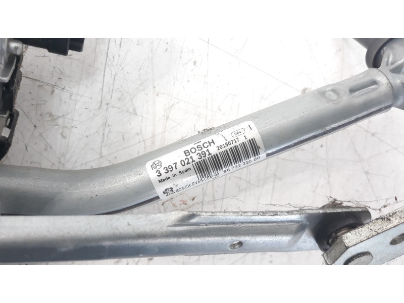 Recambio de motor limpia delantero para peugeot 208 1.2 12v vti referencia OEM IAM 9673222580  