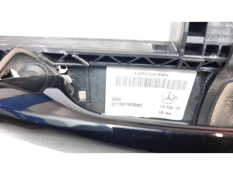 Recambio de maneta exterior delantera derecha para mercedes-benz clase gla (w156) gla 200 cdi (156.908) referencia OEM IAM A2047