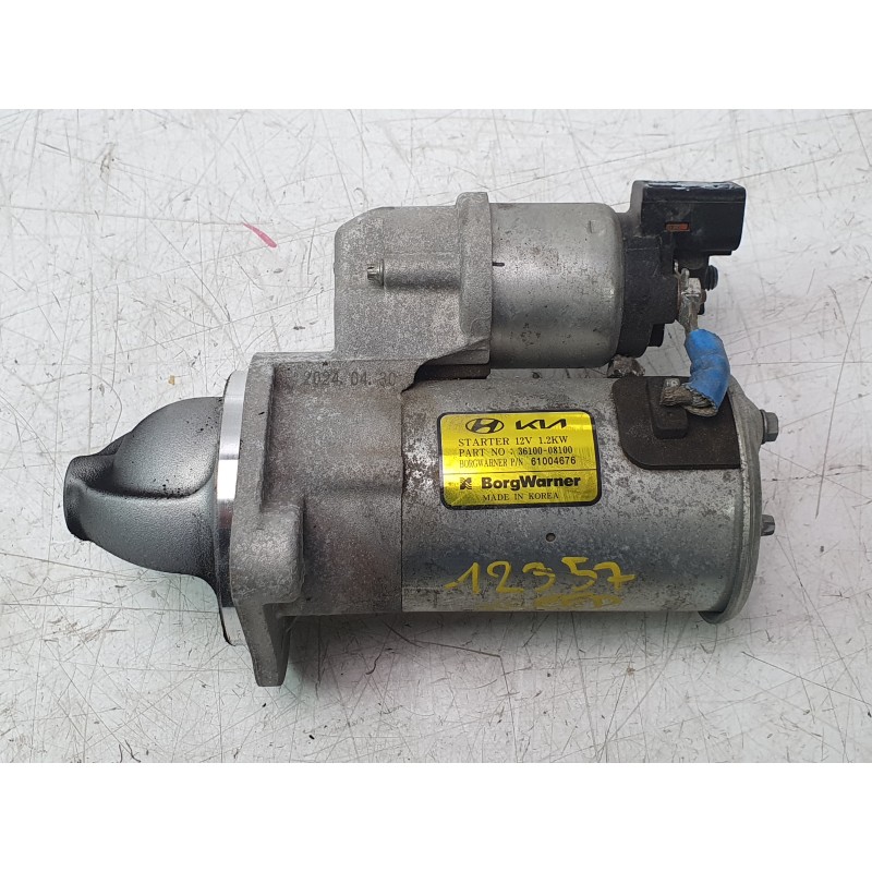Recambio de motor arranque para kia xceed 1.0 t-gdi 74 kw (100 cv) referencia OEM IAM 3610004270  
