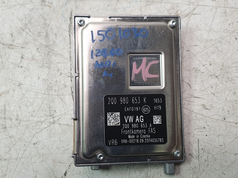 Recambio de camara vision frontal para audi a1 sportback (gba) 30 tfsi referencia OEM IAM 2Q0980653K  