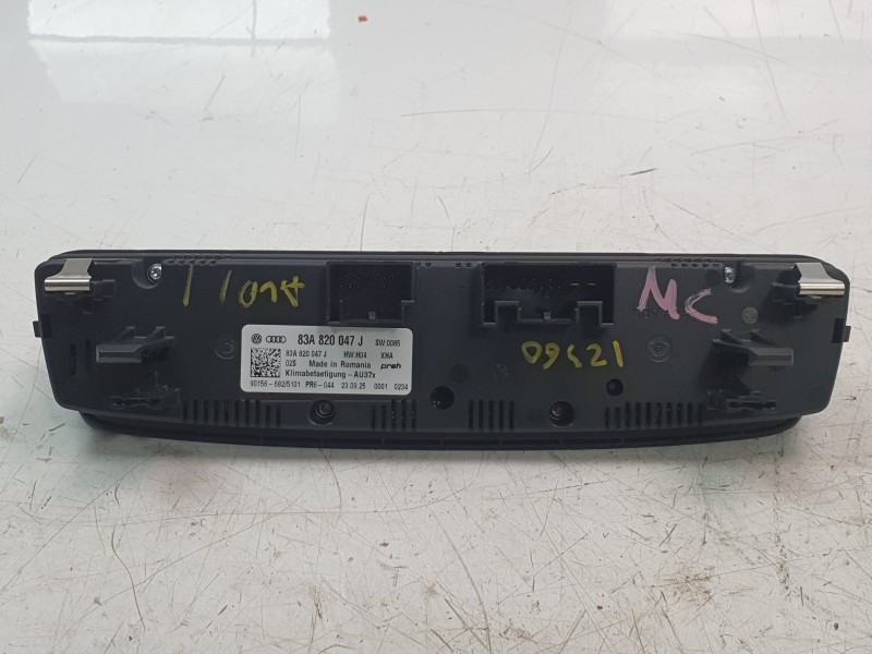 Recambio de mando climatizador para audi a1 sportback (gba) 30 tfsi referencia OEM IAM 83A820047J  