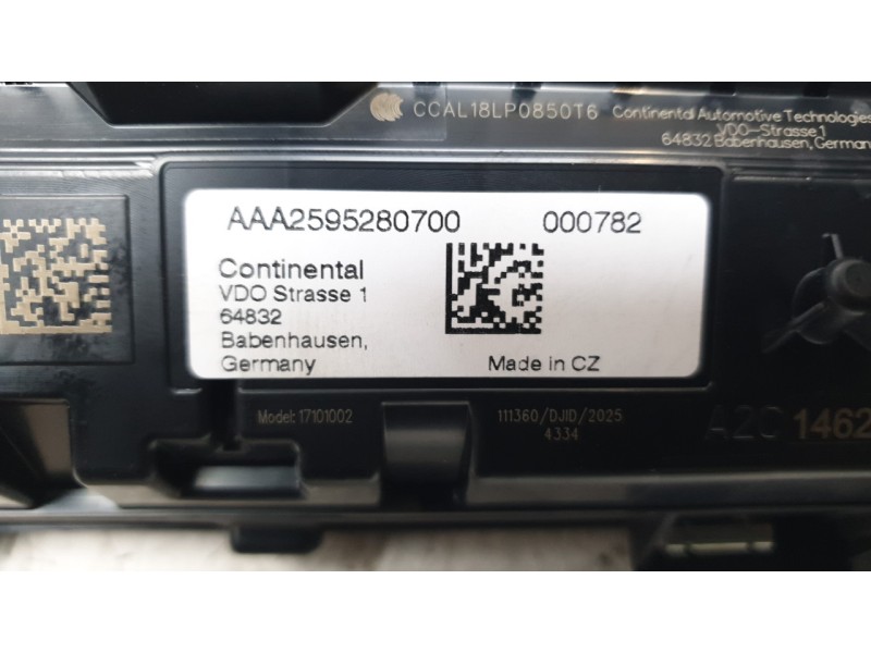 Recambio de cuadro instrumentos para audi a1 sportback (gba) 30 tfsi referencia OEM IAM 82A920710H 18LP085016 