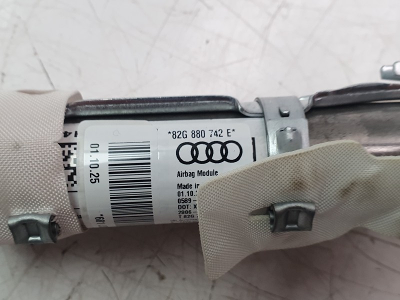 Recambio de airbag cortina delantero derecho para audi a1 sportback (gba) 30 tfsi referencia OEM IAM 82G880742E  