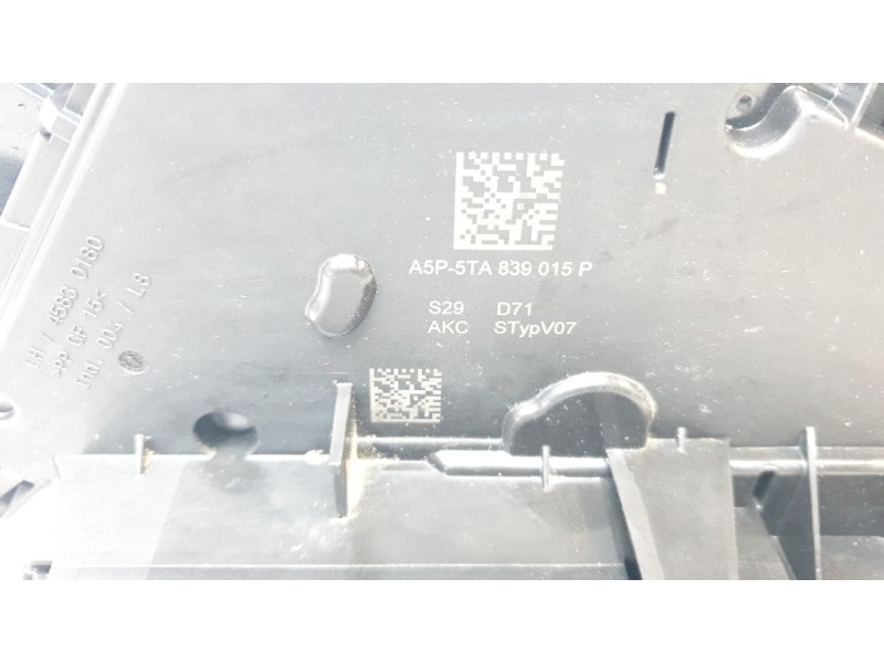 Recambio de cerradura puerta trasera izquierda para audi a1 sportback (gba) 30 tfsi referencia OEM IAM 5TA839015P  