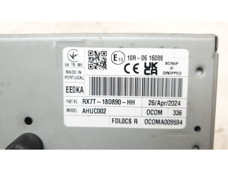 Recambio de pantalla multifuncion para ford focus iv (hn) 1.0 ecoboost mhev active referencia OEM IAM NX7T18B955  