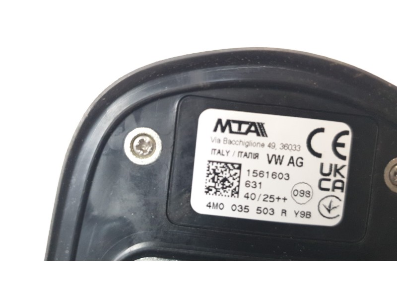 Recambio de antena para audi a1 sportback (gba) 30 tfsi referencia OEM IAM 4M0035503R  