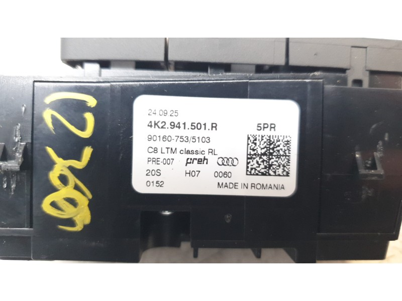 Recambio de mando luces para audi a1 sportback (gba) 30 tfsi referencia OEM IAM 4K2941501R  