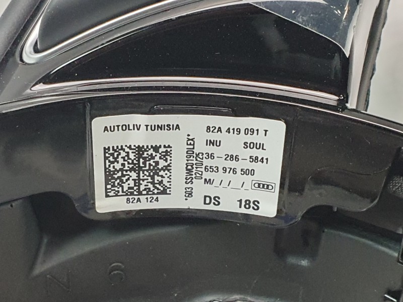 Recambio de volante para audi a1 sportback (gba) 30 tfsi referencia OEM IAM 82A419091T  