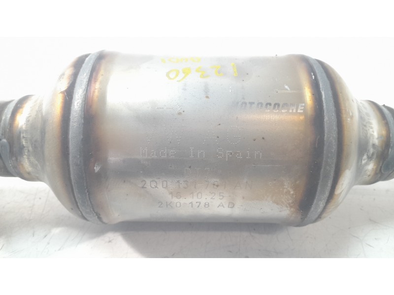 Recambio de catalizador para audi a1 sportback (gba) 30 tfsi referencia OEM IAM 2Q0131701AN  