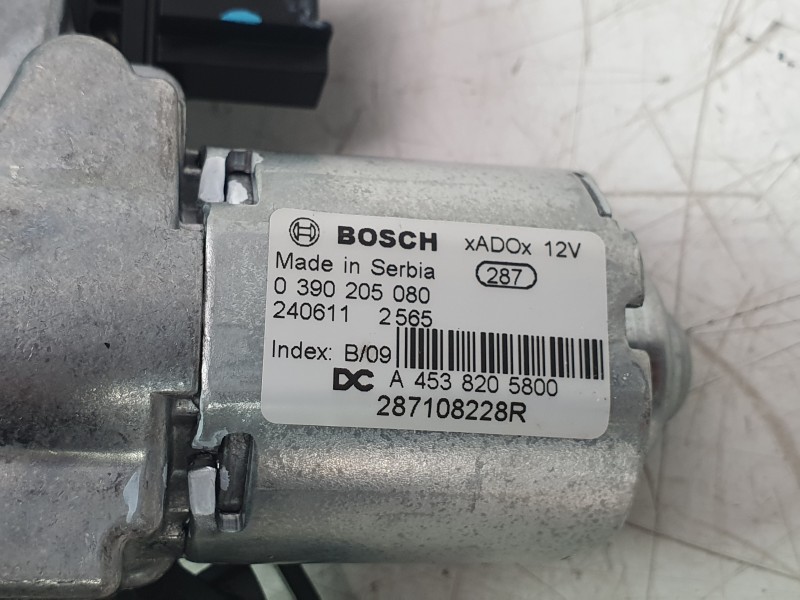Recambio de motor limpia trasero para renault clio v referencia OEM IAM 287109280R  