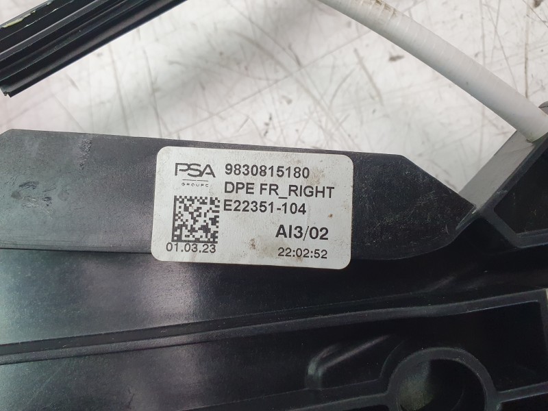 Recambio de elevalunas delantero derecho para peugeot 308 sw iii (fc_, fj_, fr_, f4_, fn_) puretech 130 (frhnsl, frhnst) referen