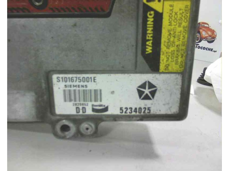 Recambio de centralita motor uce para chrysler voyager (es) 3.3 cat referencia OEM IAM 5234025 S101675001E 