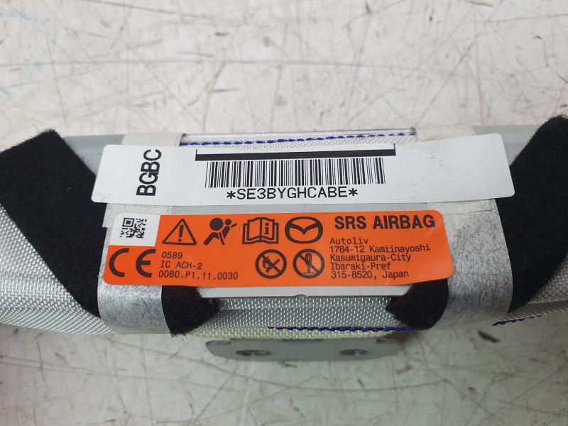 Recambio de airbag cortina delantero izquierdo para mazda 3 berlina (bp) evolution referencia OEM IAM BGBC57KN0A 0080P1110030 