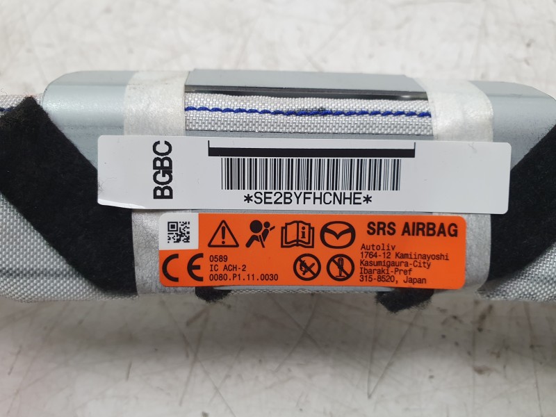 Recambio de airbag cortina delantero derecho para mazda 3 berlina (bp) evolution referencia OEM IAM BGBC57KM0A SE2BYFHCNHE 