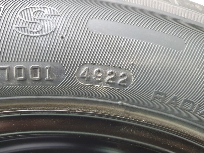 Recambio de neumatico repuesto para ford kuga iii (dfk) 2.5 duratec plug-in-hybrid referencia OEM IAM 1657017  