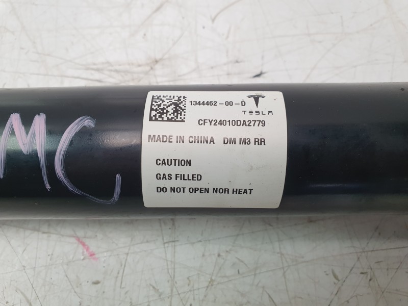 Recambio de amortiguador trasero izquierdo para tesla model 3 (5yj3) ev awd referencia OEM IAM 134446200D CFY24010DA2779 