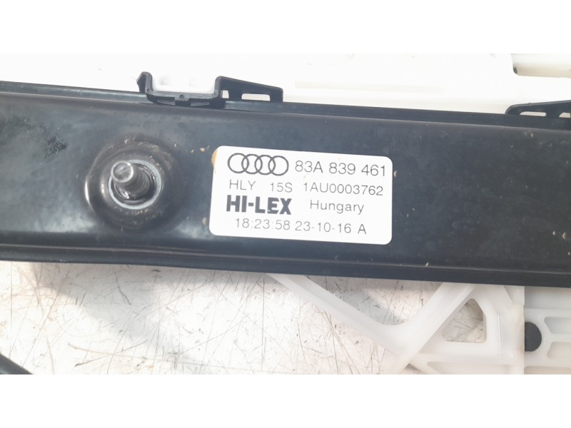 Recambio de elevalunas trasero izquierdo para audi q3 sportback (f3n) 40 tdi quattro referencia OEM IAM 83A839461  