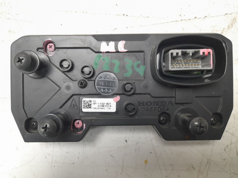 Recambio de cuadro instrumentos para honda cbr (601cc - ) cbr 650 r (rh01) referencia OEM IAM HP1182021  