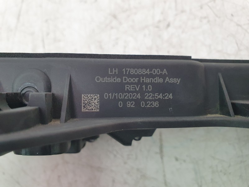 Recambio de maneta exterior trasera izquierda para tesla model 3 (5yj3) ev awd referencia OEM IAM 178088400A  