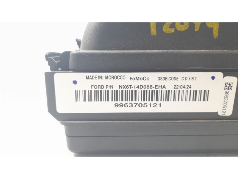 Recambio de caja reles / fusibles para ford focus iv (hn) 1.0 ecoboost mhev active referencia OEM IAM NX6T14D068EHA  